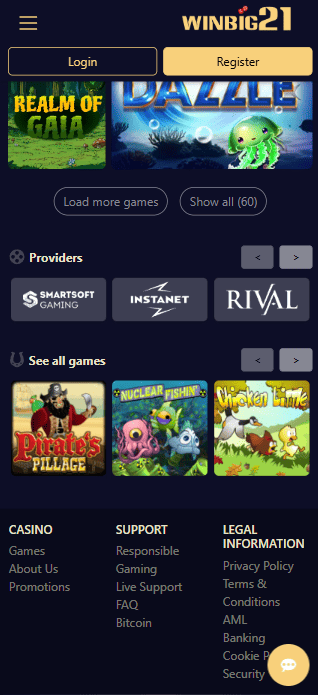 Winbig21 Casino Download Mobiele App